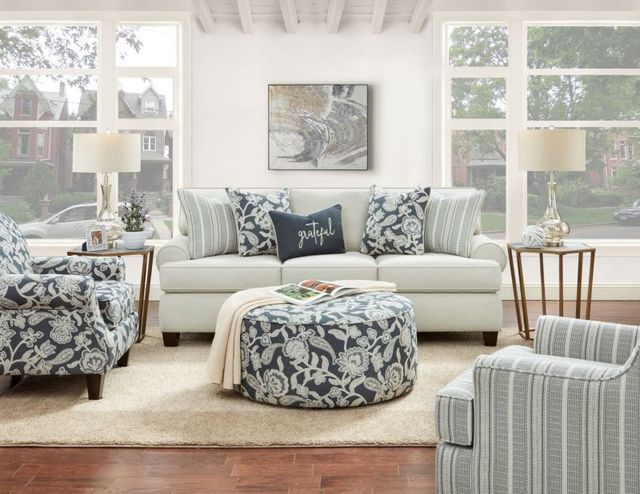 Fusion Furniture Awesome Oatmeal Sofa-1