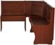 Linon Chelsea Walnut Nook Corner Bench-4