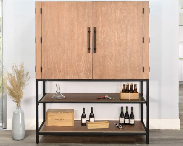 Sunny Designs™ Violet Oak Grove Wine Bar Cabinet-2