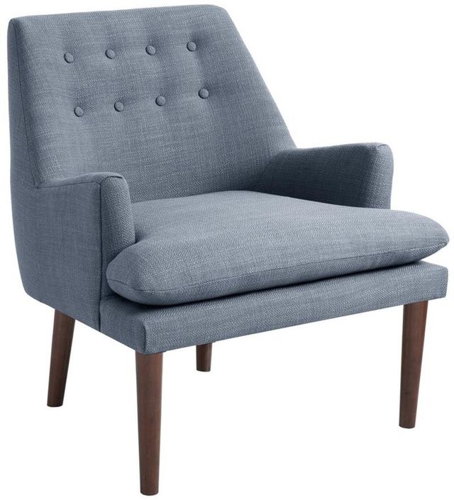 Olliix by Madison Park Blue Taylor Mid-Century Accent Chair-2