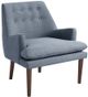 Olliix by Madison Park Blue Taylor Mid-Century Accent Chair-2