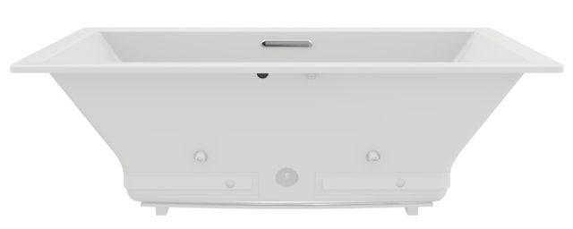KOHLER® Underscore® Biscuit 72" x 36" Drop-In Heated BubbleMassage™ Air Bath with Whirlpool -1