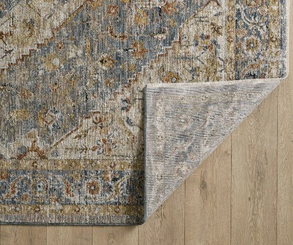 KAS Rugs Avani Blue Serafina 5'x8' Area Rug-1