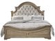 Liberty Furniture Magnolia Manor 5-Piece Taupe Mist/Weathered Bisque Queen Upholstered Bedroom Set-2