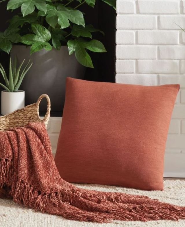 Signature Design by Ashley® Thaneville 4-Piece Rust Throw Pillow Set-3