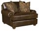 King Hickory Customizable Henson Leather Chair and a Half-0