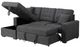 Homelegance® McCafferty 2-Piece Dark Gray Left-Arm Facing Sleeper Sectional with Hidden Storage-3