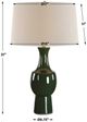 Uttermost® Tennille Deep Green Table Lamp-3