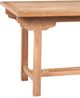 Dovetail Furniture Artest Natural Wooden Outdoor Dining Table-1