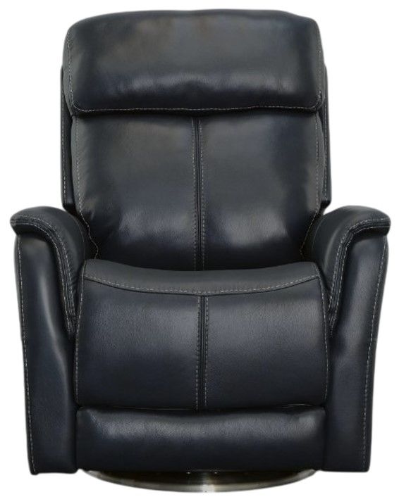 Flexsteel® View Ocean Swivel Power Recliner with Power Headrest -2