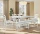 Bernards Bellamy Lane Whitewash Counter Height Dining Table-5