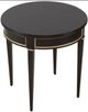 Fairfield® Matteo Linea Cafe Mocha Round End Table-4