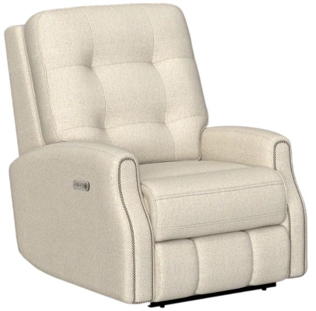 Flexsteel® Customizable Devon Power Rocking Recliner with Power Headrest-1