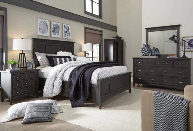 Magnussen Home® Westley Falls Graphite Queen Panel Bed-1