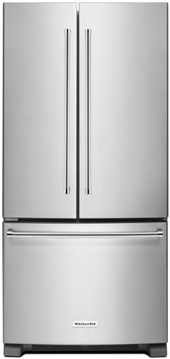 KitchenAid® 33 in. 22.1 Cu. Ft. Stainless Steel French Door Refrigerator