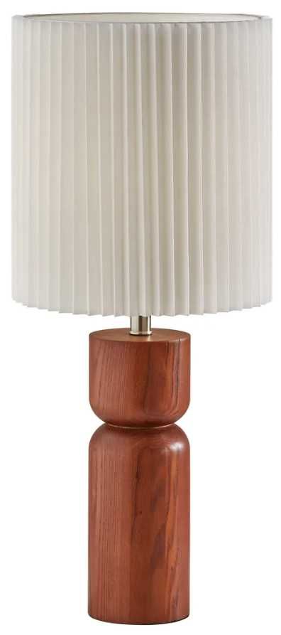 Adesso® James Walnut Table Lamp-0