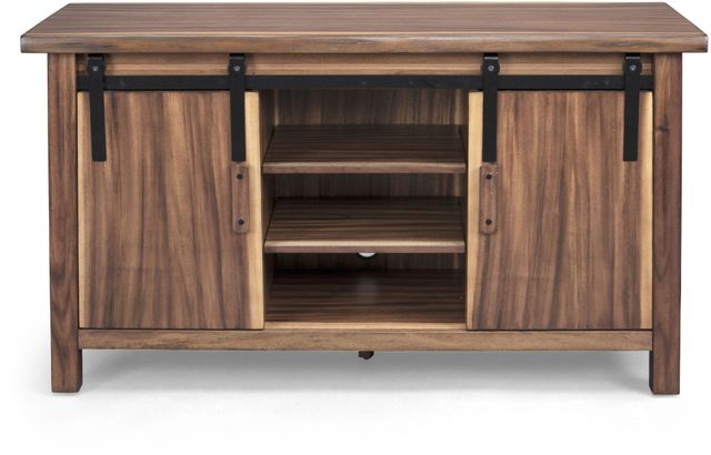 homestyles® Forest Retreat Brown Entertainment Console-2
