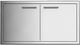 XO 42" Stainless Look Outdoor Double Access Door-0