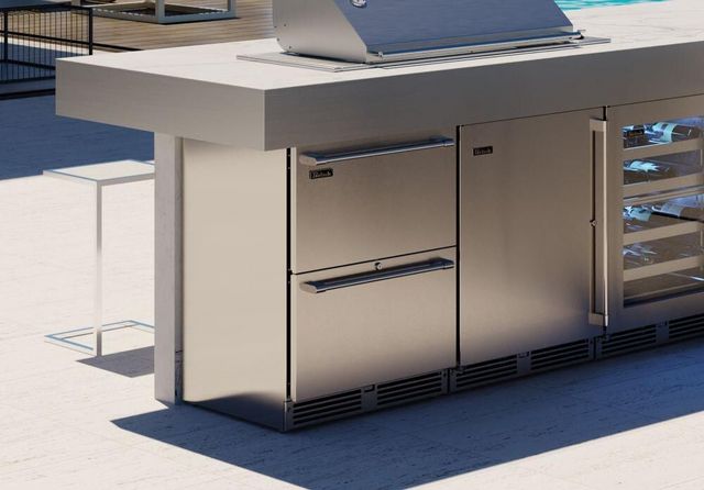 Perlick® Signature Series 24" Stainless Steel Freezer Drawer-1
