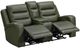 Parker House® Napa Lyric Sage Power Reclining Tilt Console Loveseat with Zero Gravity-1
