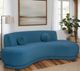 Armen Living Oakland Blue Sofa-1