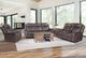 Behold™ Home Highland Graphite Manual Reclining Sofa-1