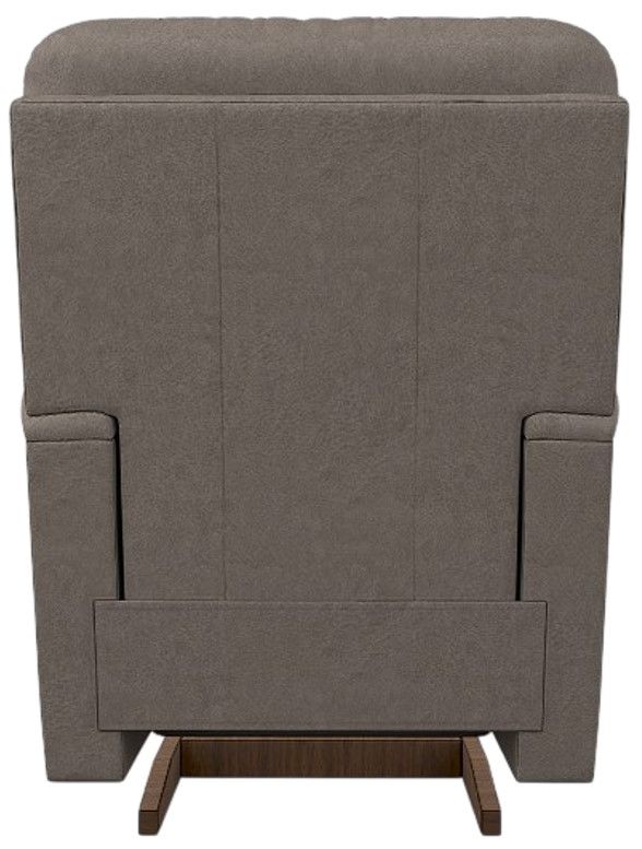 La-Z-Boy® Fulton Mushroom Power Rocking Recliner with Headrest and Lumbar-3