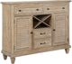 Magnussen Home® Lancaster Dovetail Gray Server-0