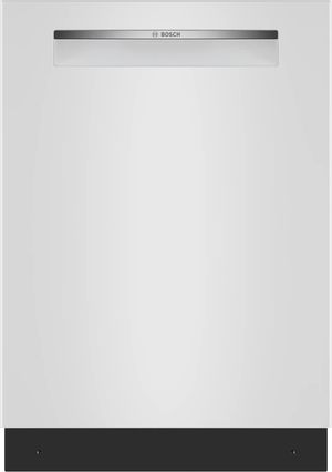 Bosch 300 Series 24 inch White Built-In Dishwasher