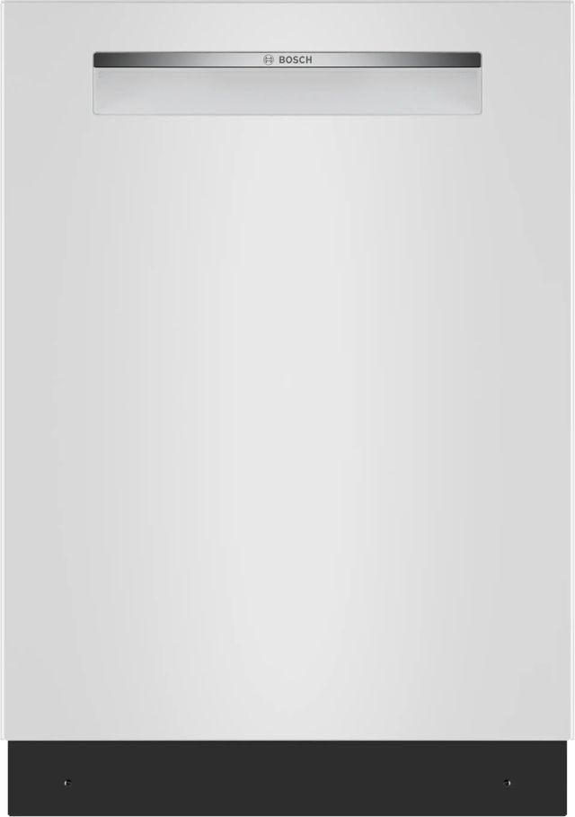 Bosch® 300 Series 24" White Top Control Built-in Dishwasher-0