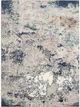 LR Home Antalya Dark Gray/Beige 8'x10' Rectangular Rug-0