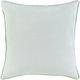 Surya Floret Mint 20"x20" Toss Pillow with Down Insert-1