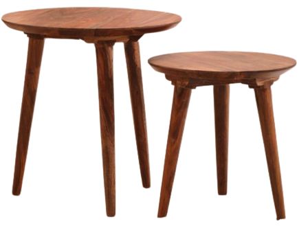 Jaipur Furniture Korsvik Brownstone Nesting Table-0