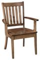 Archbold Furniture Customizable Amish Essentials Camden Arm Chair-0