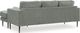 Signature Design by Ashley® Hazela Charcoal Sofa Chaise-1