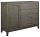 Kincaid® Cascade Gray Garrison Door Bureau-0