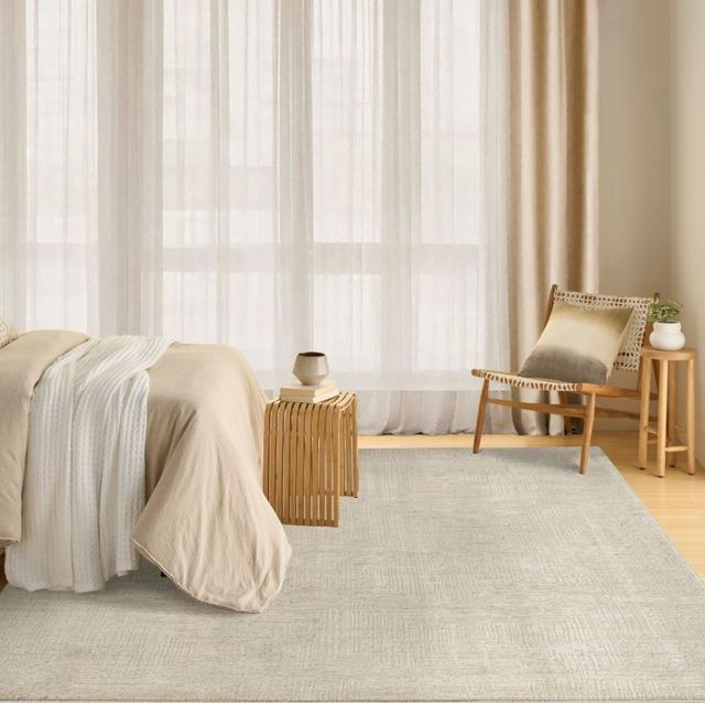 Nourison Home™ DK014 Madison Square Beige/Ivory 5'x8' Area Rug-2