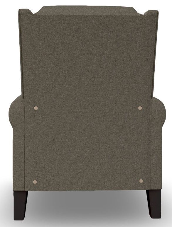 Best® Home Furnishings Customizable Joanna Power High Leg Recliner with Power Tilt Headrest and Espresso Legs-3