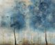 Crestview Collection Lush Lands Blue/Gold/Gray Wall Art -1