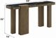 ACME Furniture Dana Faux Marble Top Console Table with Dark Walnut Base-2