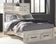 Signature Design by Ashley® Cambeck 2-Piece Whitewash Full Panel Storage Bed Set-5