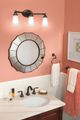 Moen® Eva™ Oil Rubbed Bronze Three Globe Bath Light-2