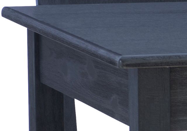Linon Jordan 5-Piece Dark Charcoal Dining Table Set-1