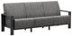 Homecrest™ Outdoor Living Customizable Grace Air Aluminum/Fabric Outdoor Sofa-0