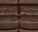 Franklin™ Corwin Dakota Brown Leather Dual Seat Power Reclining Sofa-2