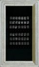 Hooker® Furniture Melange Antique Silver/Champagne Floor Mirror with Jewelry Armoire-3