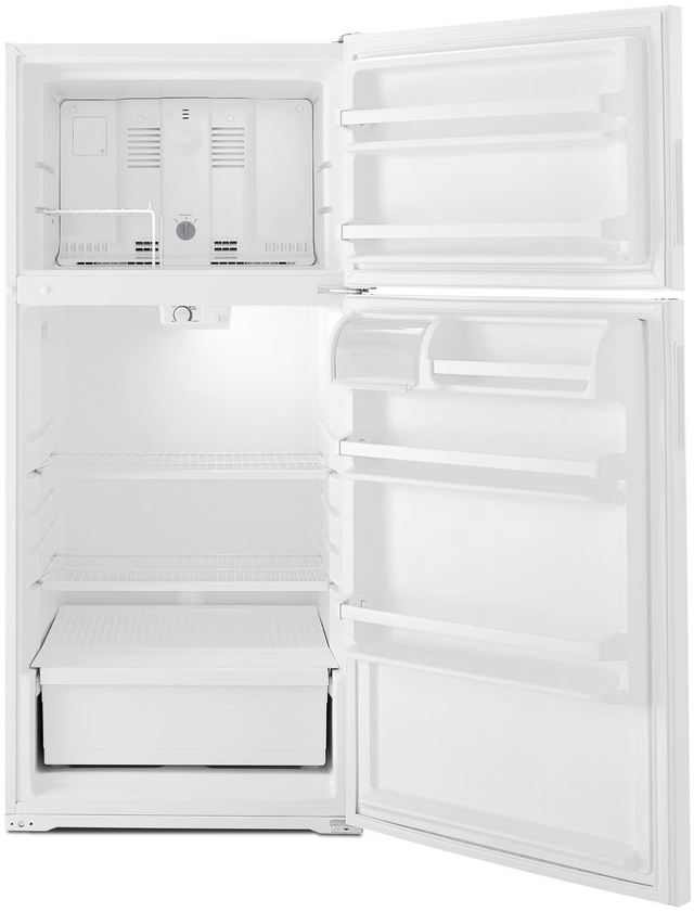 Amana® 28 in. 14.3 Cu. Ft. White Top Freezer Refrigerator-1