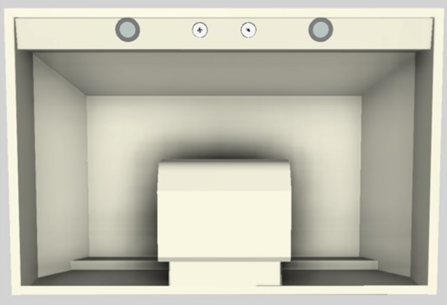 Vent-A-Hood® Designer Series 36" Biscuit Wall Mounted Range Hood-1