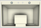 Vent-A-Hood® Designer Series 36" Biscuit Wall Mounted Range Hood-1