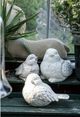 A & B Home White Large Bird Figurine-3